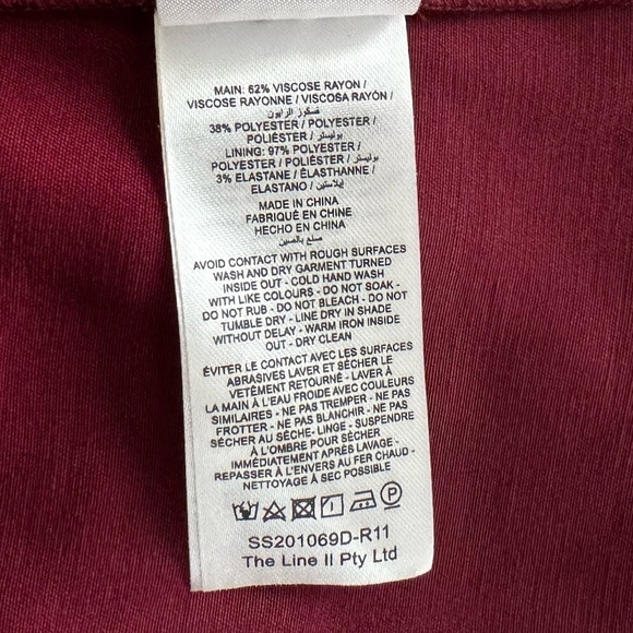 Significant Other Elsie Dress Wine Burgundy Slip Satin Formal Event Prom 10 NWT - Picture 10 of 13